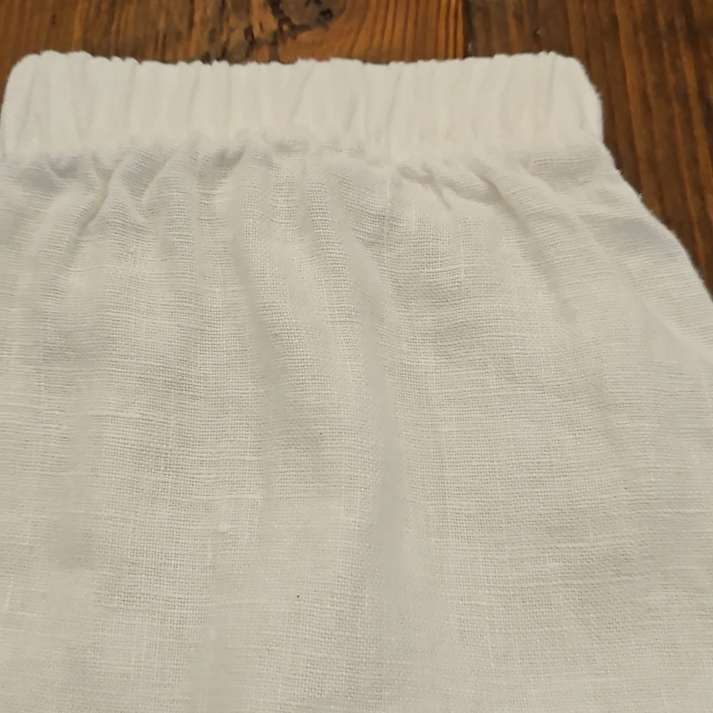 Nwot Athleta Linnen White Joggers